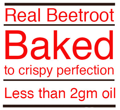 Oven Baked Beetroot Chips - Very Peri - ₹150 (3 Pack)