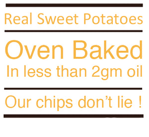 Oven Baked Sweet Potato Chips | Cheese Chilly | ₹150 (3 pack)