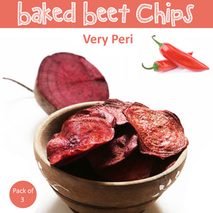 Oven Baked Beetroot Chips - Very Peri - ₹150 (3 Pack)