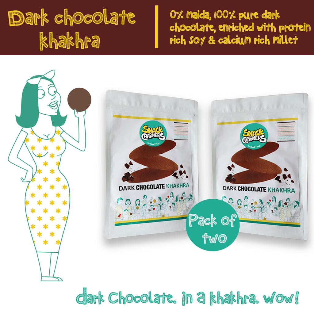 Dark Chocolate Khakhra