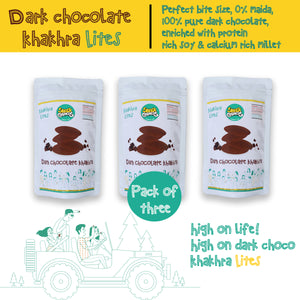 Dark Chocolate Khakhra Lites